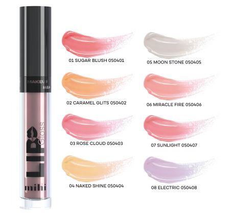 Mihi Lesk na pery 01 Sugar Blush 6 ml