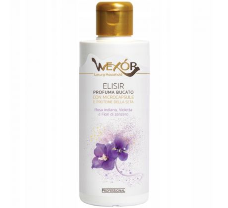 Wexor Elixir Parfum na pranie Rosa indiana, Violetta e Fiori di zenzero 200 ml