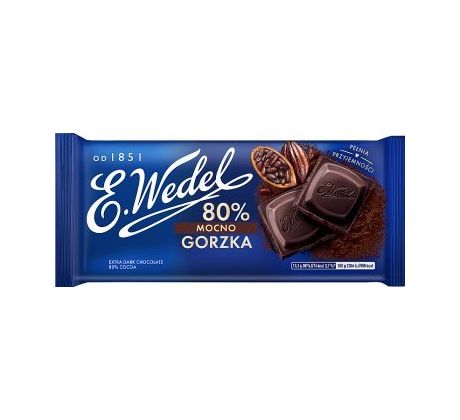 E. Wedel Horká čokoláda 80% 100g