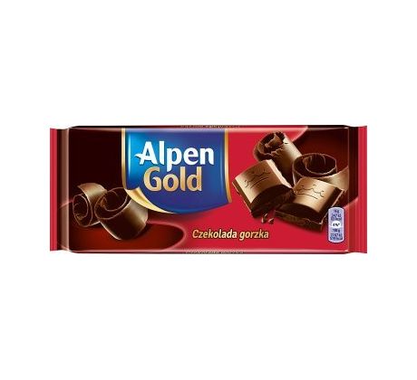 Alpen Gold Horká čokoláda 80g