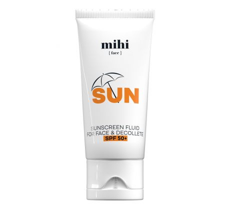 Mihi Sun Opaľovací krém na tvár a dekolt SPF 50+ 50 ml