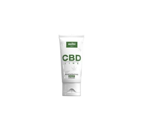 Mihi CBD Line Nočný regeneračný pleťový krém 50 ml