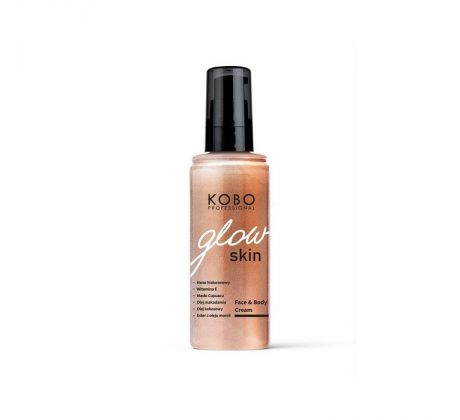 Kobo Professional Glow Skin Krémový rozjasňovač na tvár aj telo 100 ml