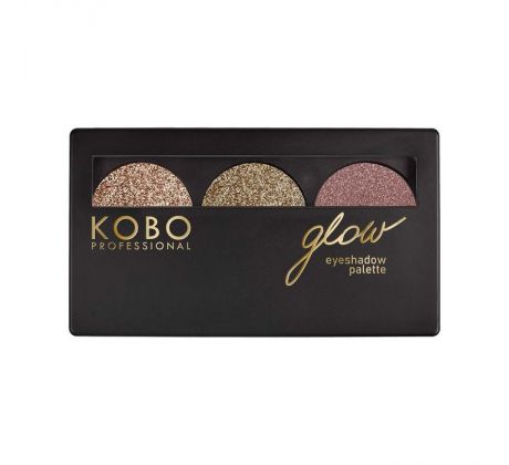 Kobo Professional Glow Skin Paletka 3 očných tieňov