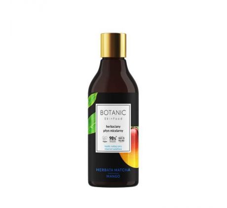 Botanic Skinfood Micelárna odličovacia voda čaj Matcha &  Mango 250 ml