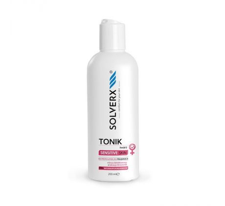 Solverx Sensitive Skin Pleťové tonikum na citlivú pleť 200 ml