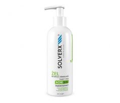 Solverx Acne Skin Gél na čistenie a odličovanie aknóznej pleti 200 ml