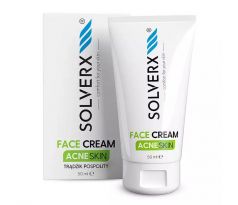 Solverx Acne Skin Denný pleťový krém na aknóznu pleť 50 ml