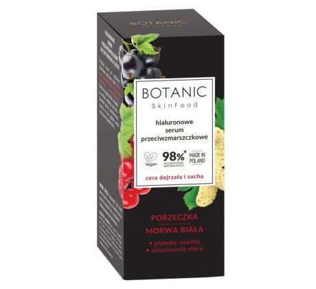 Botanic Skinfood Hyalurónové vyhladzujúce pleťové sérum 30 ml