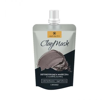 Infinity Clay Mask Detoxikačná pleťová maska s čiernym ílom 50 ml