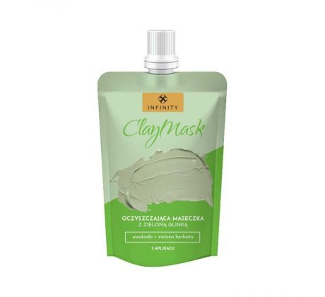 Infinity Clay Mask Čistiaca pleťová maska so zeleným ílom 50 ml