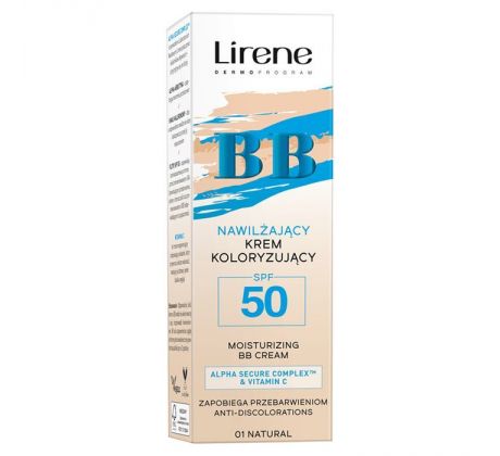 Lirene Hydratačný tónovací BB krém SPF 50 01 Natural 30 ml