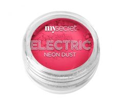 My Secret Electric Dust Sypký očný neónový tieň Raspberry 1g