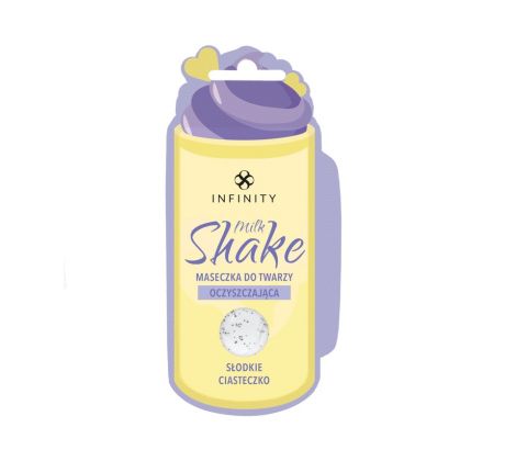 Infinity MIlk Shake Sladká sušienka Čistiaca pleťová maska 10 ml