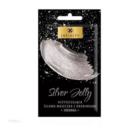 Infinity Silver Jelly Čistiaca pleťová maska 10 ml