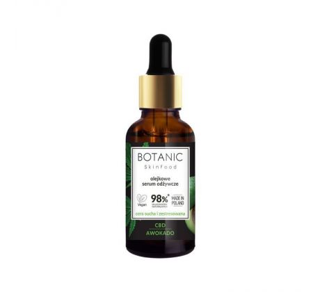 Botanic Skinfood Olejové vyživujúce pleťové sérum 30 ml