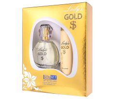 Lucky set Lady's Gold EDP 60 ml + deospray 85 ml darčeková sada