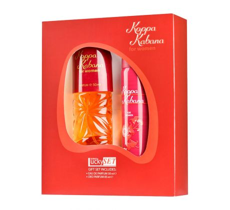 Lucky set Koppa Kabana EDP 50 ml + deospray 85 ml darčeková sada