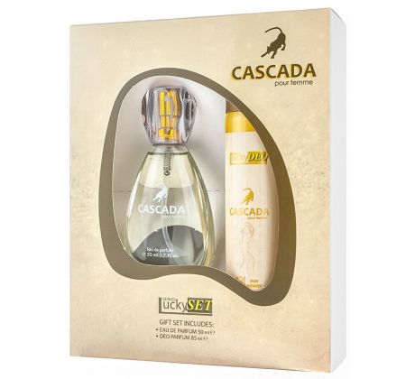 Lucky set Cascada EDP 50 ml + deospray 85 ml darčeková sada