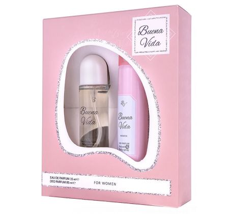 Lucky set Buena Vida EDP 35 ml + deospray 85 ml darčeková sada